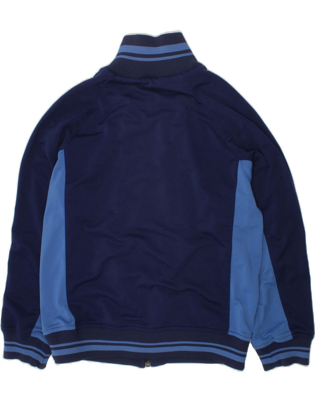 NIKE Boys Tracksuit Top Jacket 8-9 Years Small  Navy Blue Colourblock Vintage Nike and Second-Hand Nike from Messina Hembry 