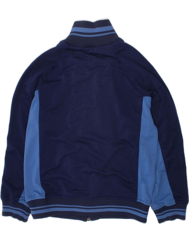 NIKE Boys Tracksuit Top Jacket 8-9 Years Small  Navy Blue Colourblock Vintage Nike and Second-Hand Nike from Messina Hembry 