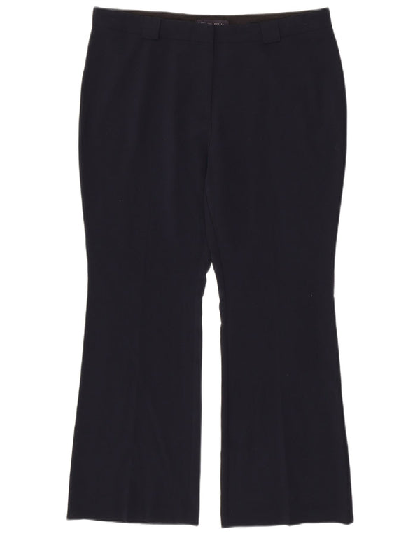 Marks & Spencer Damen Freizeithose UK 16 Large W36 L30 Marineblau