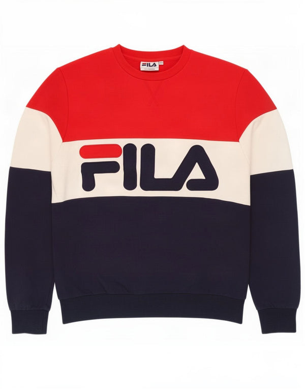 Γυναικείο φούτερ Fila Jumper UK 12 Medium πολύχρωμο Colourblock