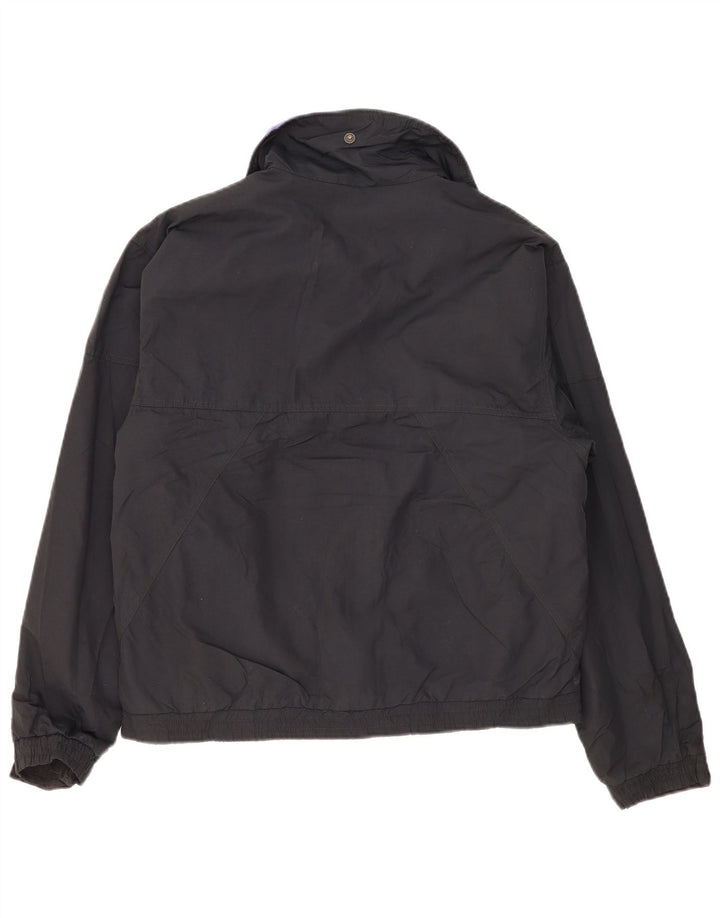 Giacca a vento da uomo Eddie Bauer UK 36 piccola in nylon nero