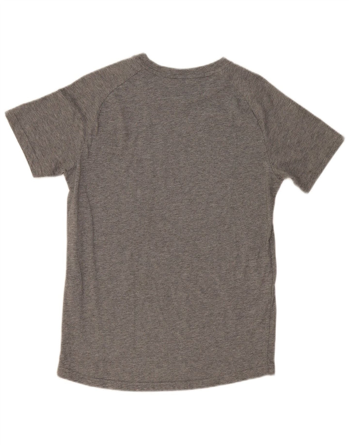 Puma Mens Graphic T-Shirt Top Medium Grey Flecked