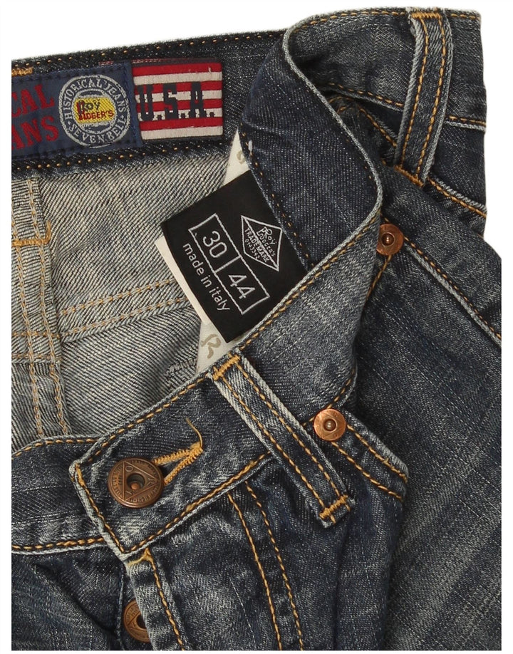 Roy Rogers Damen Jeansshorts IT 44 Medium W30 Blaue Baumwolle
