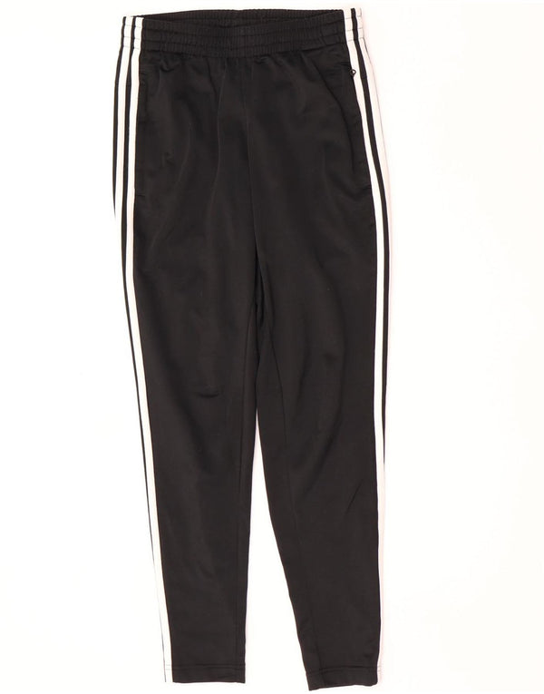 Pantaloni della tuta da donna Adidas UK 4/6 XS poliestere nero