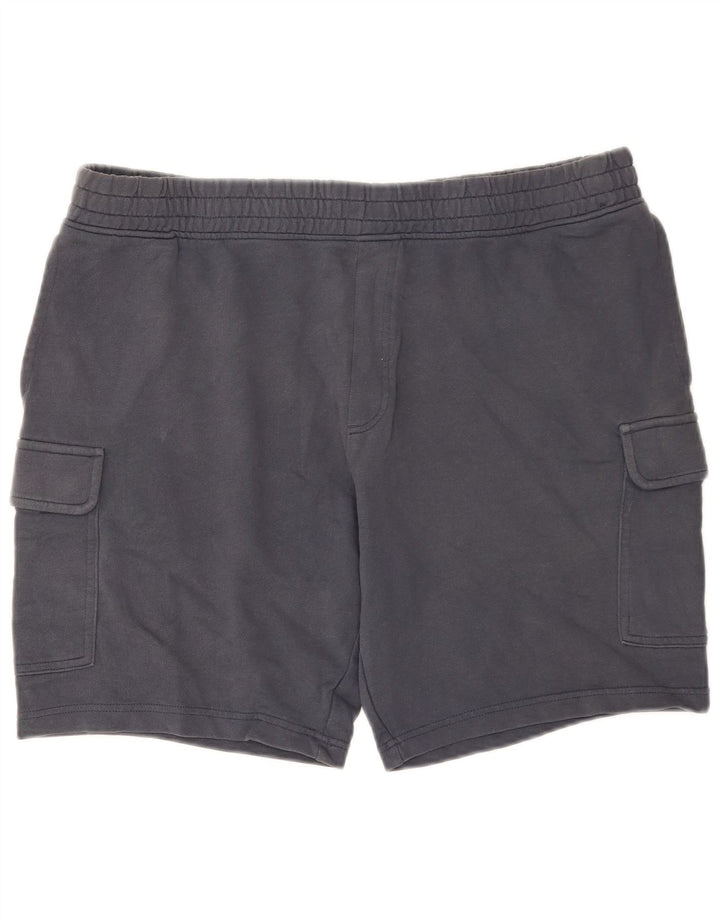Marks & Spencer Mens Regular Fit Sport Shorts XL  Grey Cotton