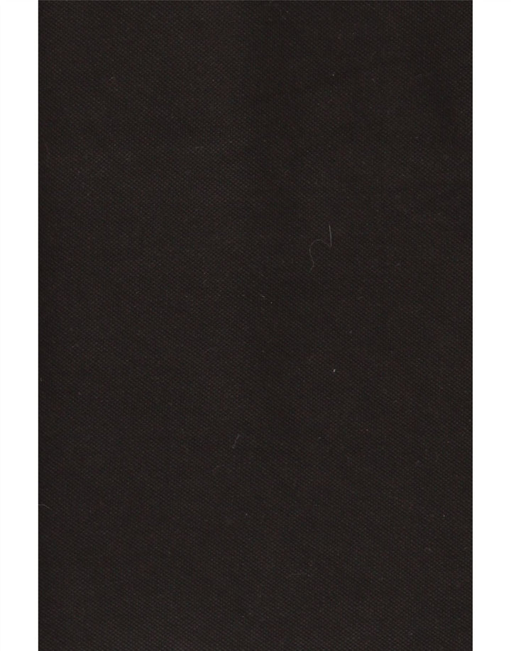 Lyle & Scott Mens Polo Shirt Medium Black Cotton
