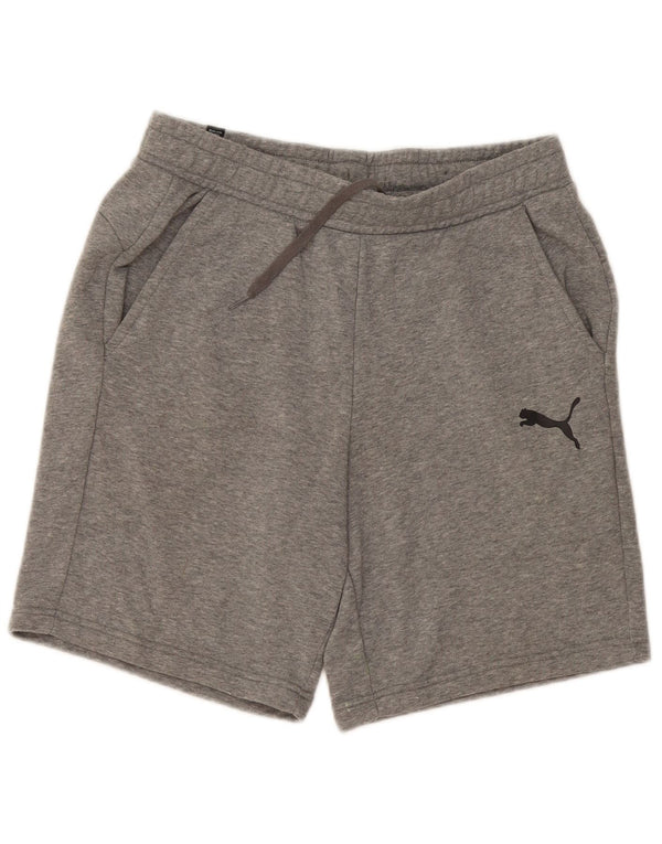 Pantaloni scurți sport Puma pentru bărbați, gri mediu