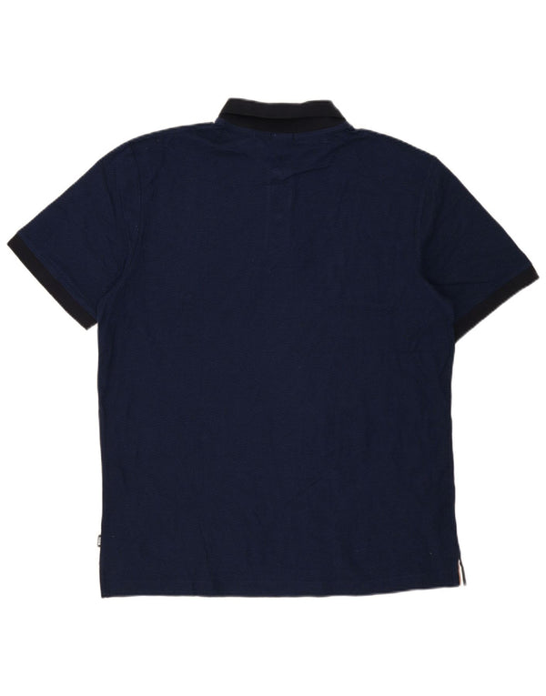 Polo da uomo slim fit Hugo Boss 2XL cotone blu navy