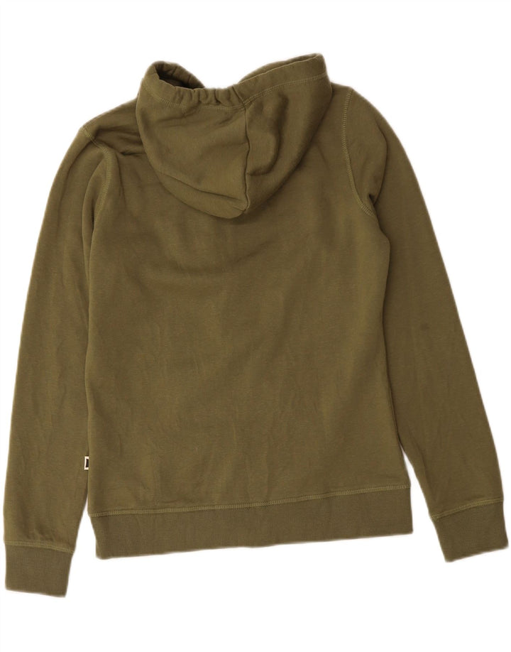 CARRERA Womens Zip Hoodie Sweater UK 14 Medium Khaki Polyester Vintage Carrera and Second-Hand Carrera from Messina Hembry 
