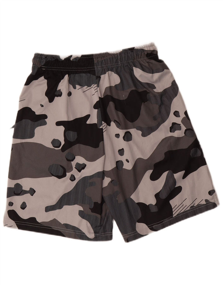 Ανδρικό αθλητικό σορτς Nike Dri Fit με μεσαίο γκρι πολυεστέρα παραλλαγής