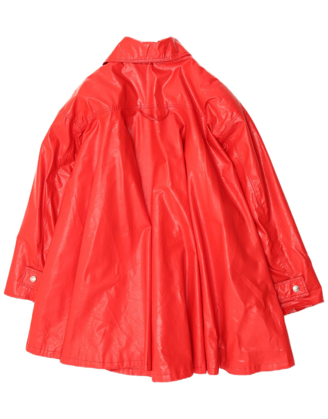 C & A Manteau surdimensionné pour femme UK 14 Polyvinyle rouge moyen