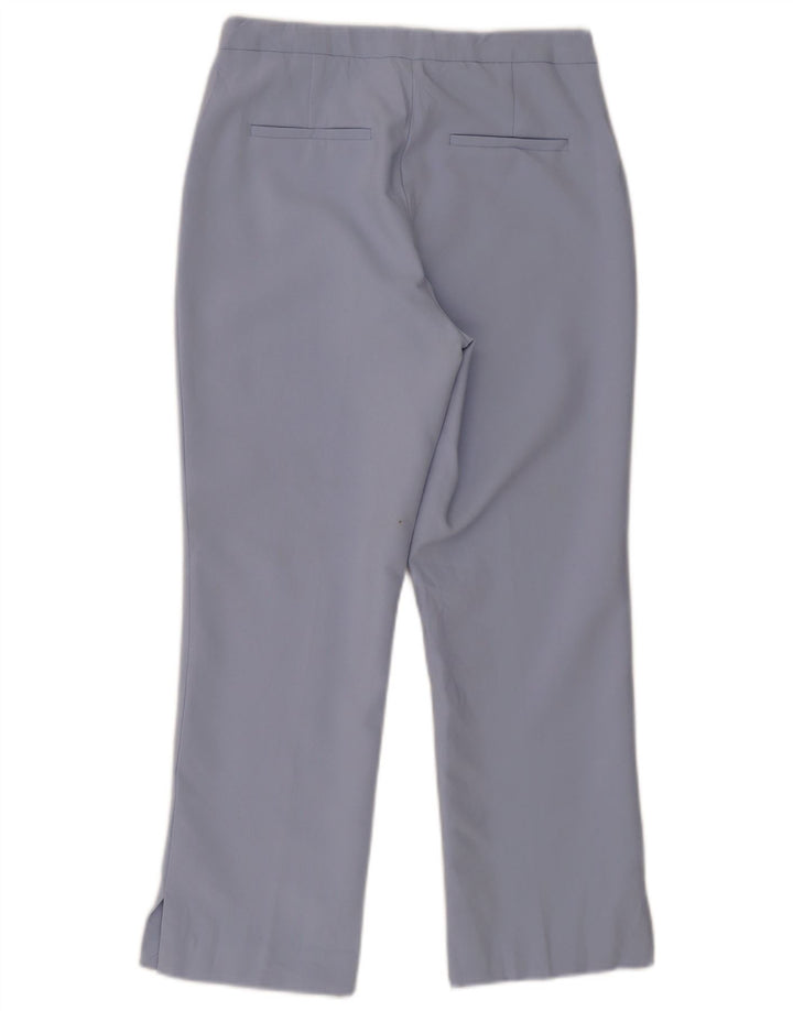 ZARA Womens Straight Casual Trousers Medium W28 L26 Blue