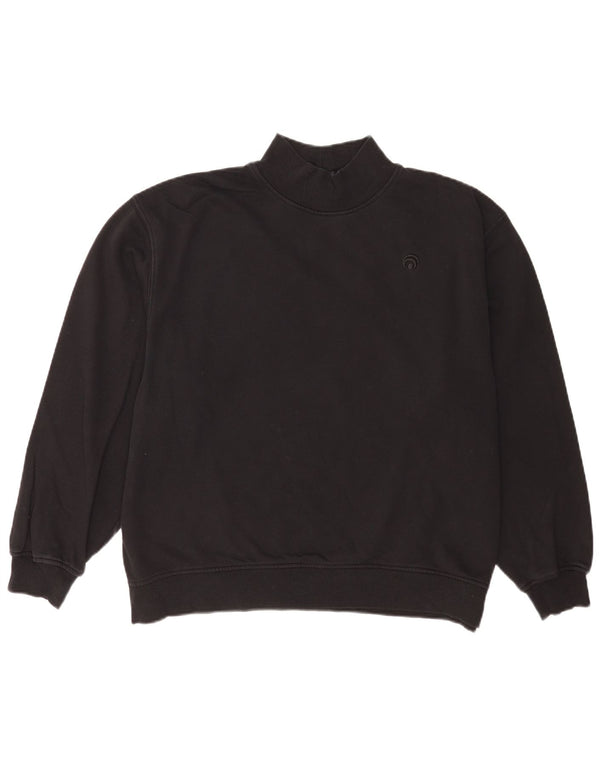 Oceansapart Mens Sweatshirt Jumper Medium Black Cotton