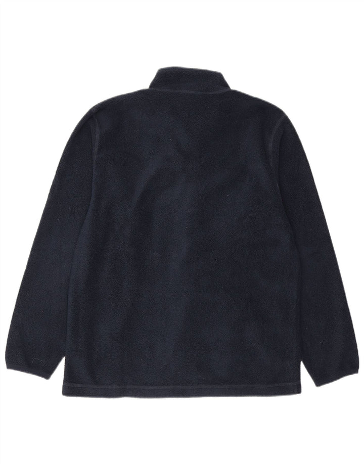 Champion Boys Fleece Jacket 13-14 Years Navy Blue Polyester