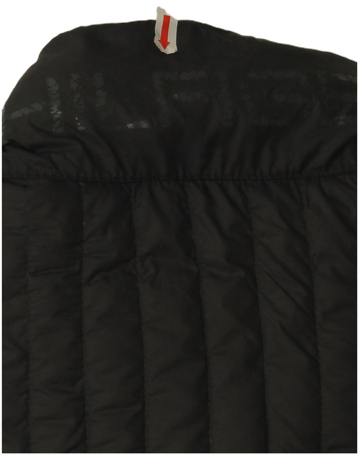 Tommy Hilfiger Mens Padded Jacket UK 38 Medium Grey Nylon