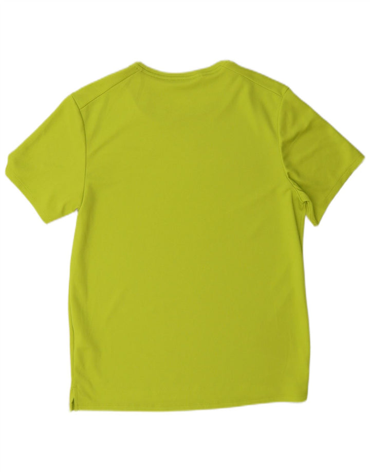 Nike Mens Dri Fit T-Shirt Top Small Green Polyester