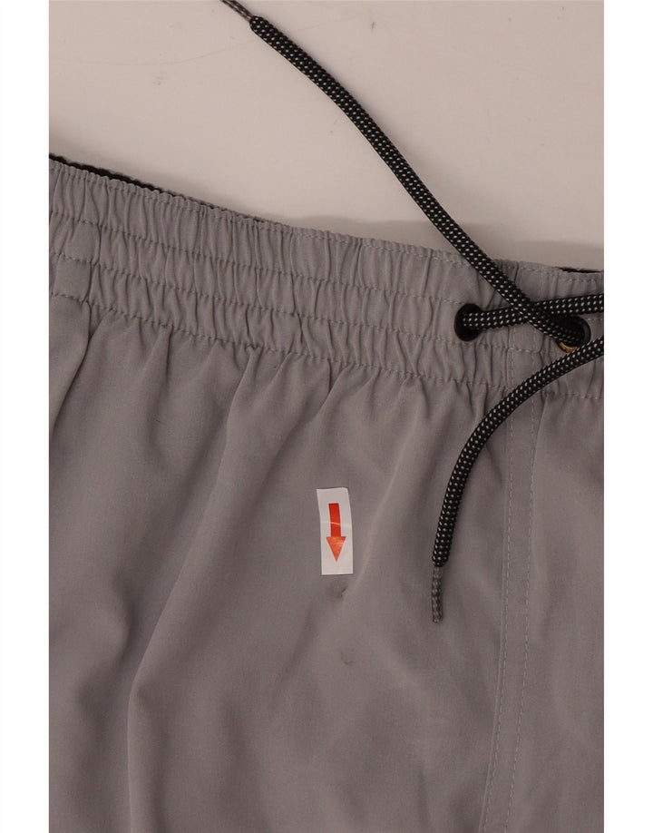Nike Mens Graphic Sport Shorts Medium Grey Colourblock Polyester