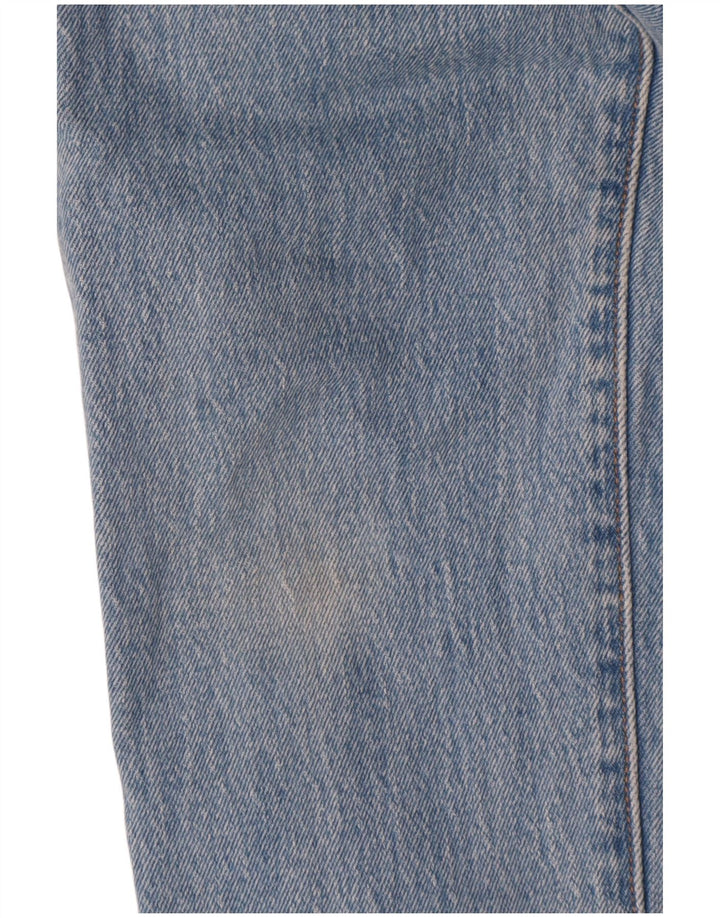 Levi's Womens 501 Slim Jeans W25 L32 Blue Cotton