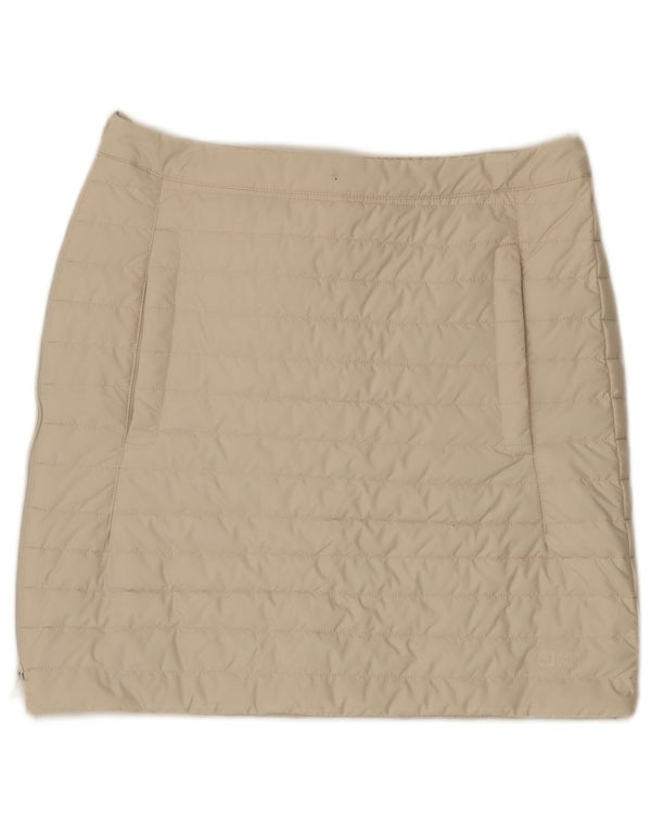 Jack Wolfskin Jupe trapèze rembourrée pour femme UK 10/12 Medium W30 Blanc cassé