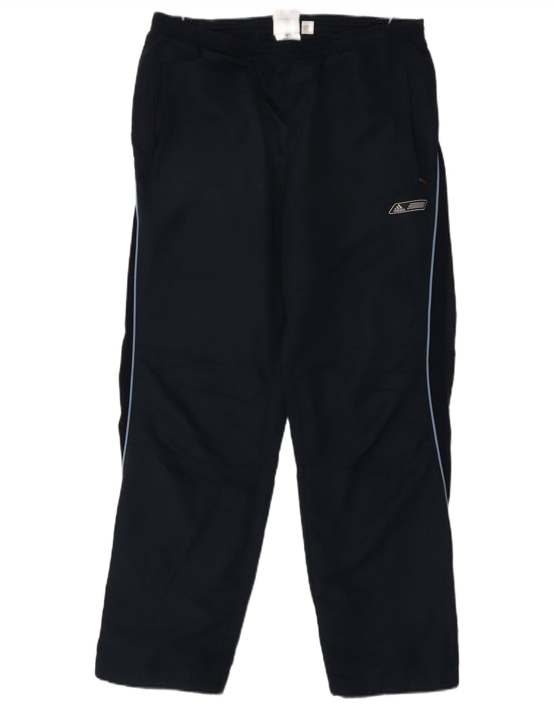 Adidas Mens Tracksuit Trousers Small Navy Blue Polyester