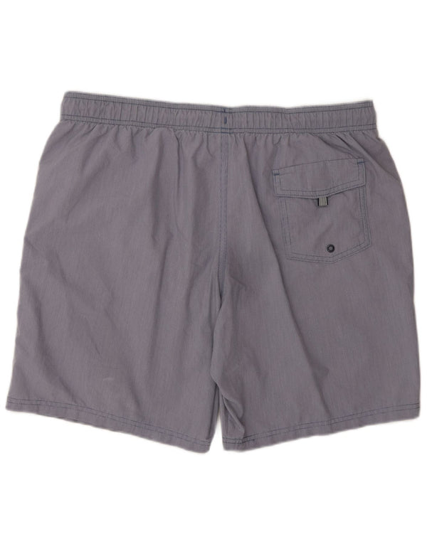 Marks & Spencer Badeshorts til mænd store blå bomuld