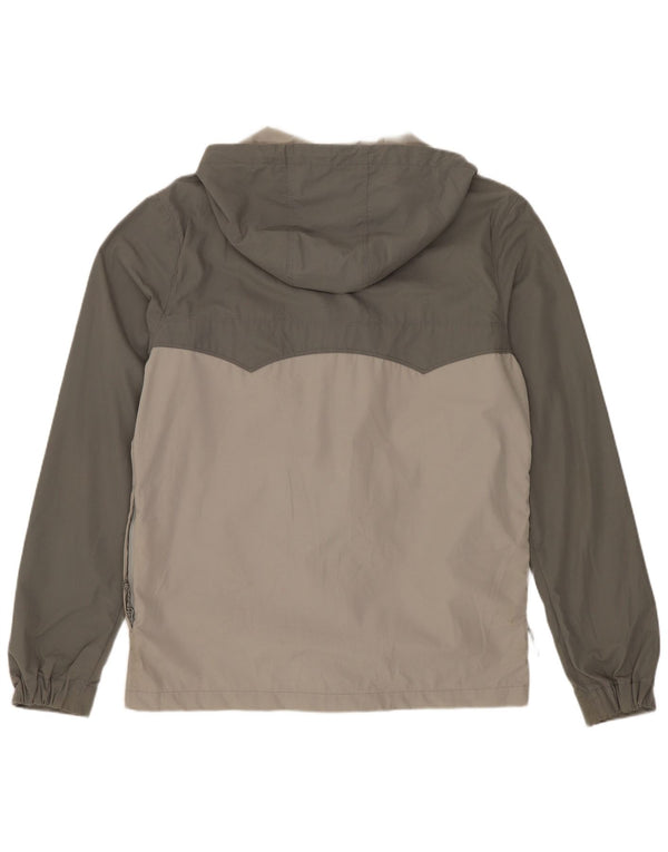 Levi's Regnjakke med hætte til mænd UK 38 Medium Green Colourblock Polyester