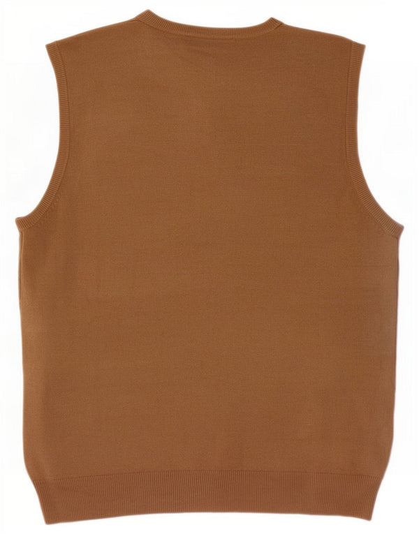 Marks & Spencer Débardeur Vest Homme Acrylique Beige Moyen
