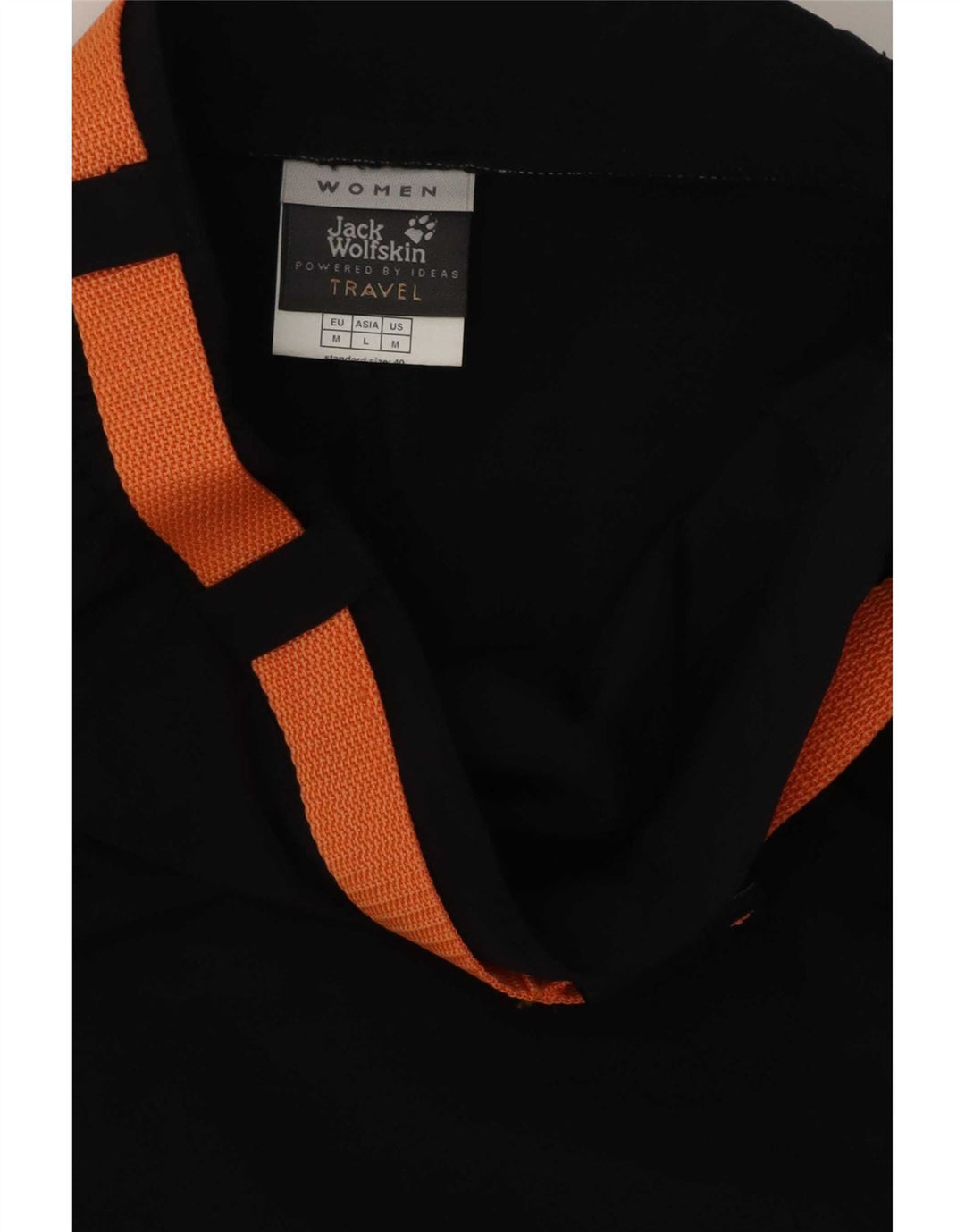 Jack Wolfskin Женская макси-юбка с завышенной талией, средний W28, черный полиэстер
