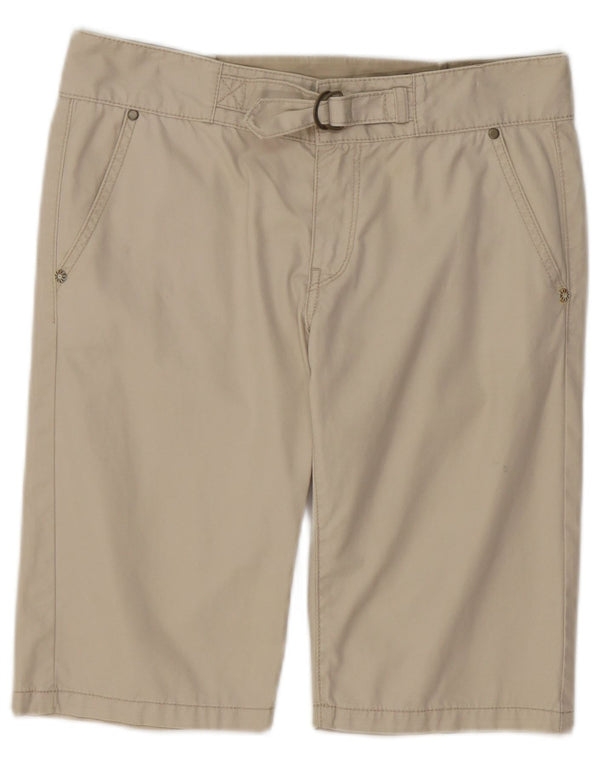 Replay Womens Chino Shorts W28 Medium Beige Cotton