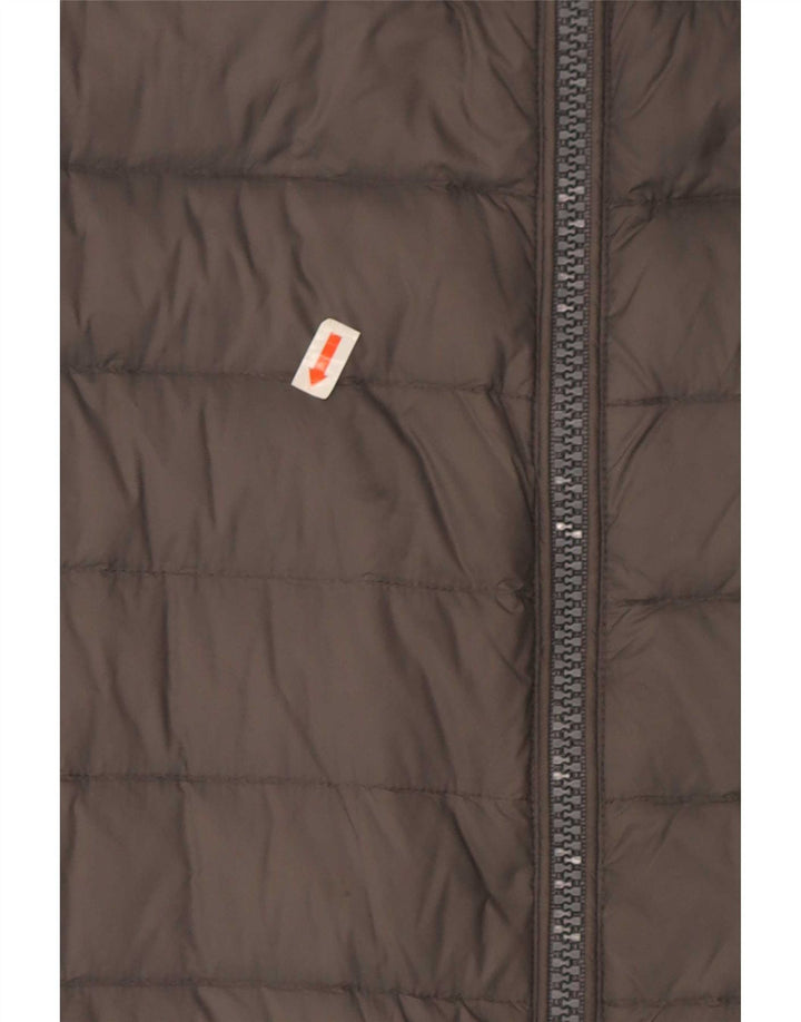 Tommy Hilfiger Mens Padded Jacket UK 40 Large Grey Nylon
