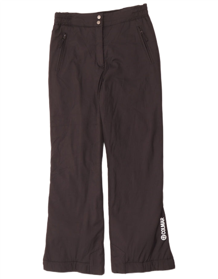 Colmar Womens Windbreaker Trousers IT 44 Medium W30 L30 Black Polyamide