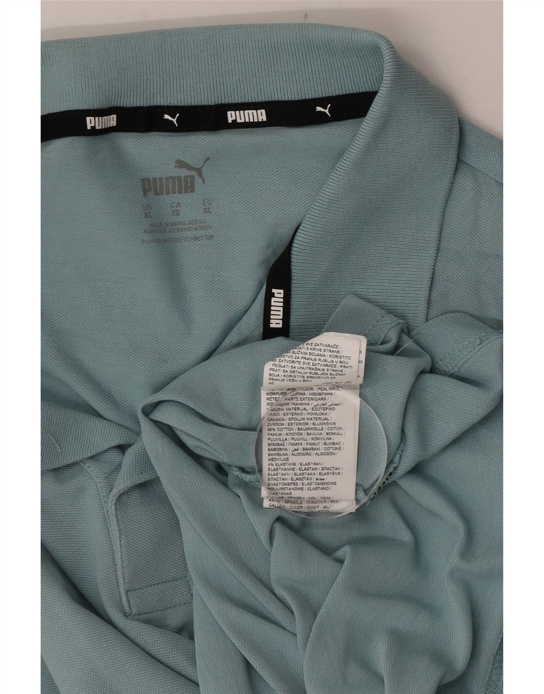 Puma Mens Polo Shirt XL Blue