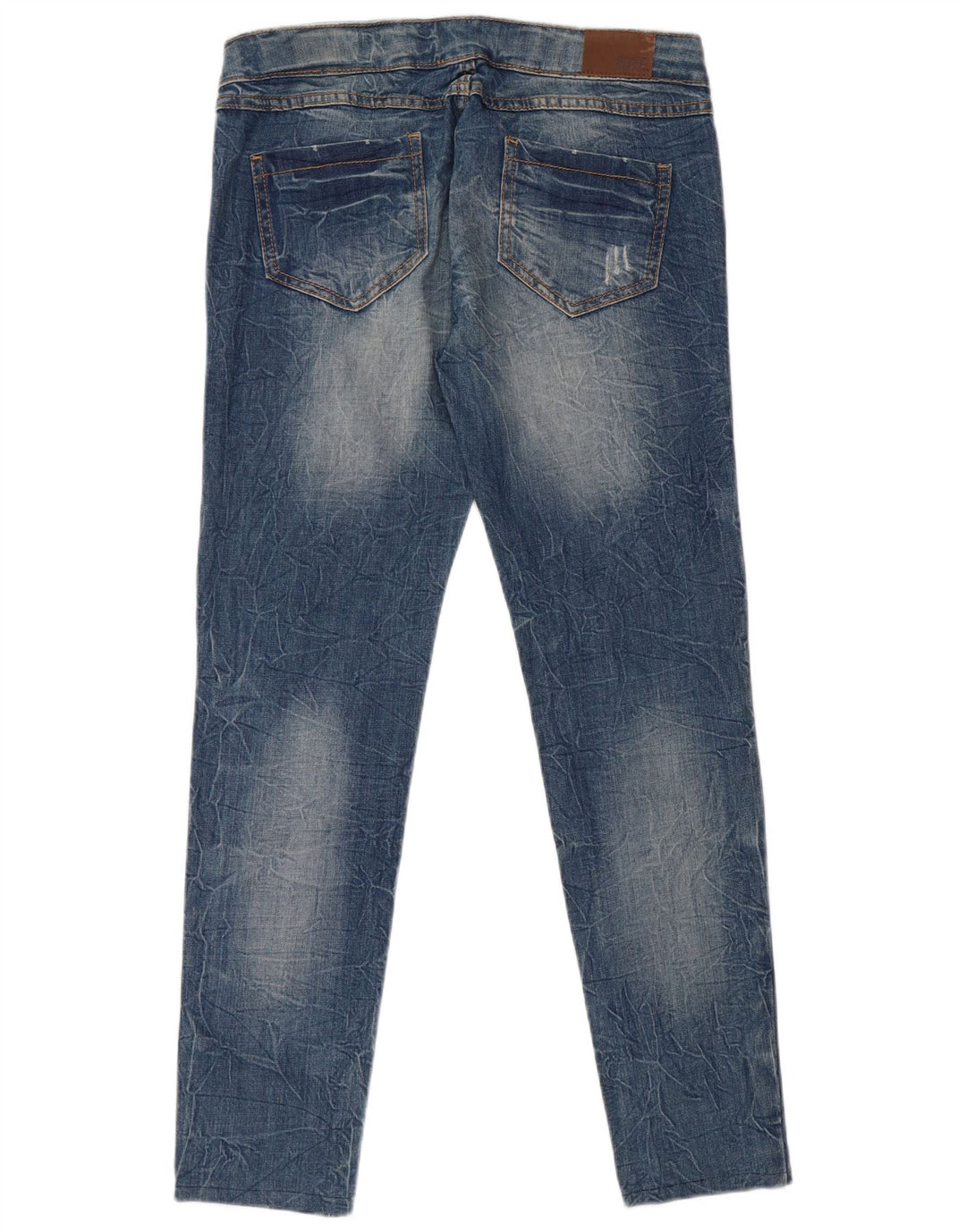Rifle Jean slim vieilli pour femme IT 44 Medium W34 L30 Bleu Coton