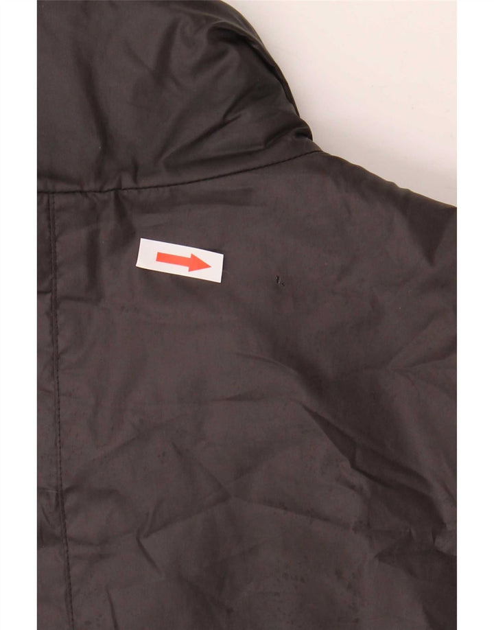 Adidas Herren Wattierte Jacke UK 38 Medium Schwarz Polyester