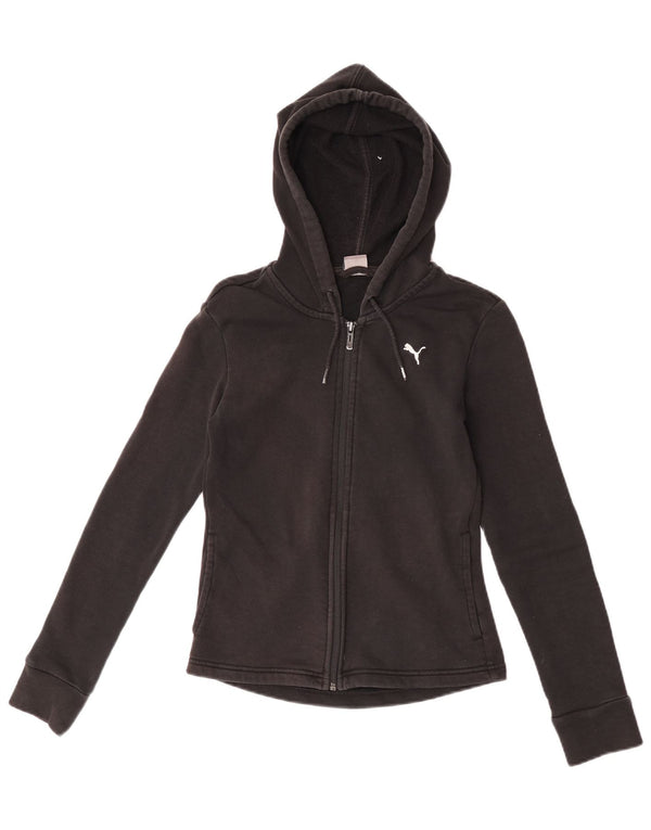 Женский свитер с капюшоном на молнии Puma UK 6 XS, черный