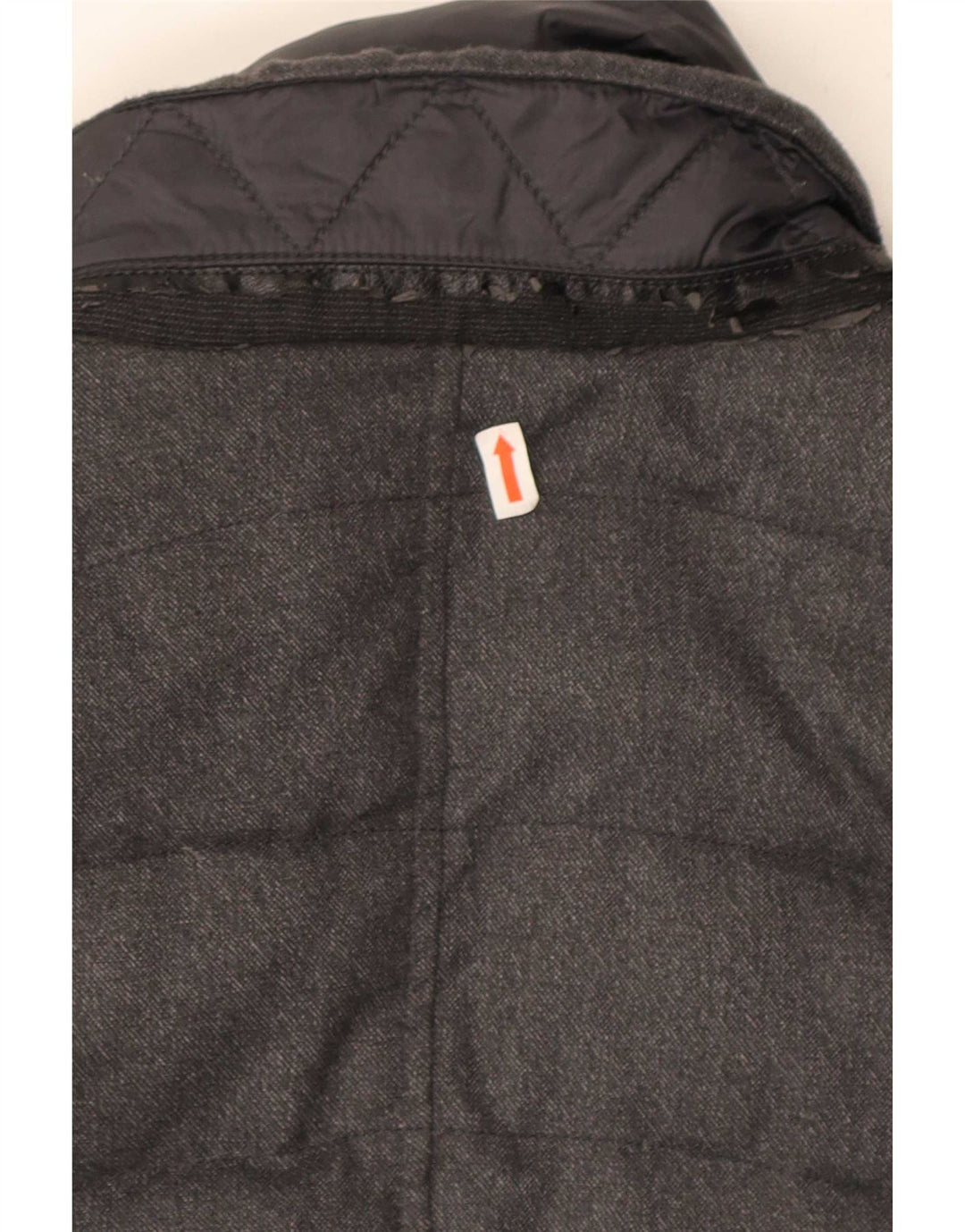 Jaqueta acolchoada masculina Gas UK 36 pequena poliamida cinza