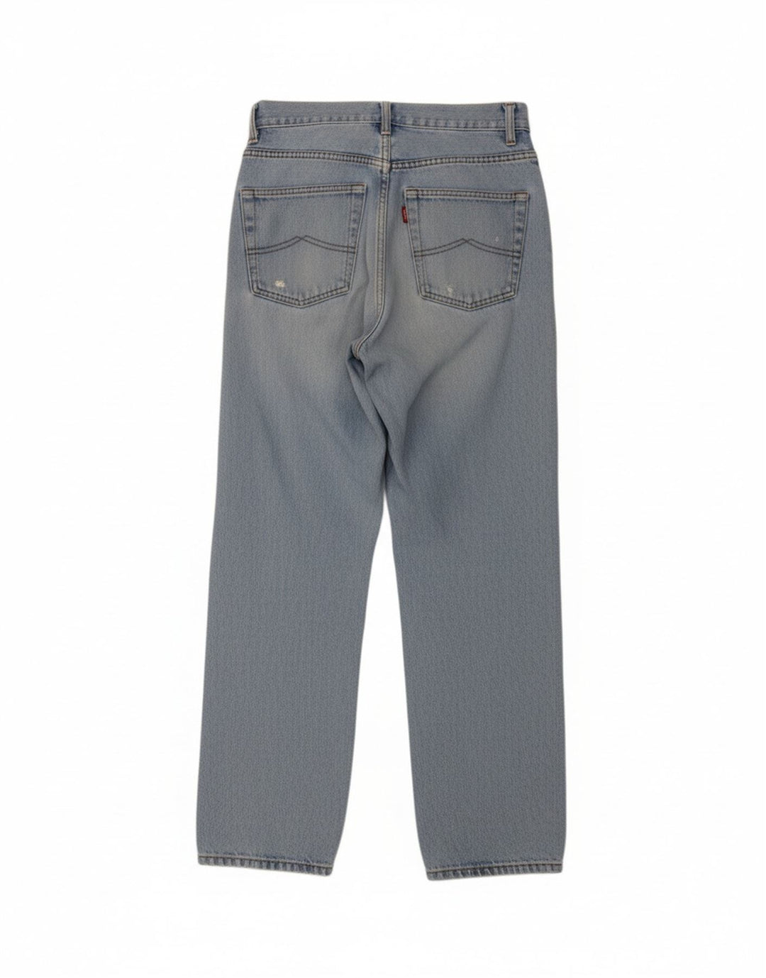 CASSUCI Mens Straight Jeans W34 L30 Blue Cotton