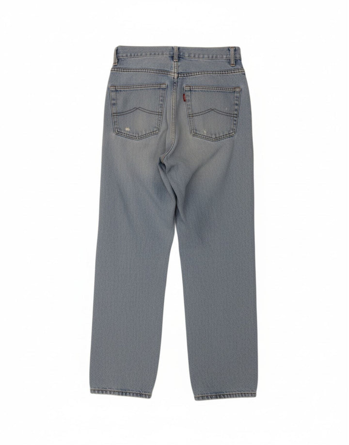 CASSUCI Mens Straight Jeans W34 L30 Blue Cotton