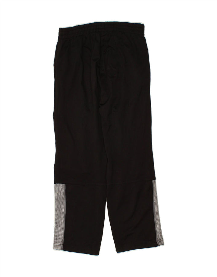 DIADORA Boys Tracksuit Trousers 9-10 Years Black Colourblock Polyester Vintage Diadora and Second-Hand Diadora from Messina Hembry 