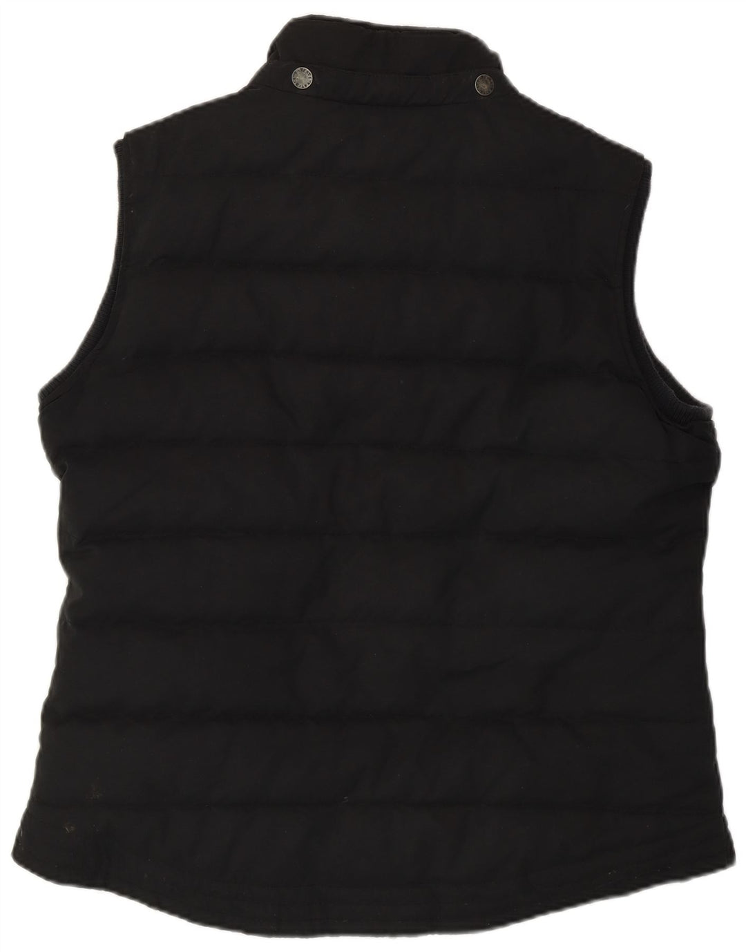 Fat Face Womens Padded Gilet UK 14 Large Black Polyester