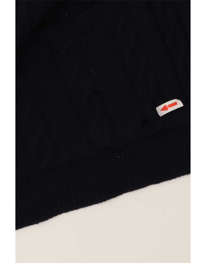 Marks & Spencer Herre Cardigan Sweater Large Navy Blue