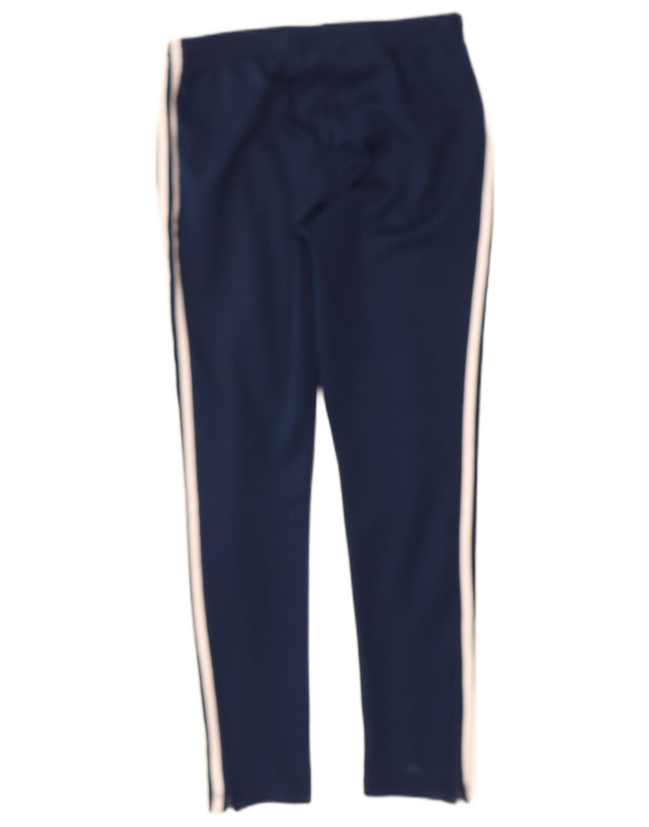ADIDAS Womens Tracksuit Trousers UK 8 Small  Navy Blue Polyester