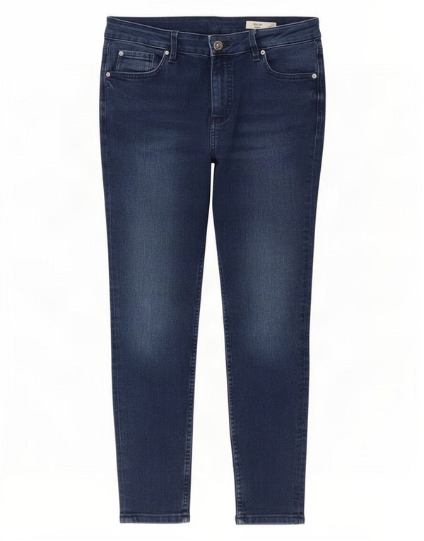 Marks & Spencer Donna The Ivy Skinny Jeans UK 14 Large W32 L26 Cotone blu