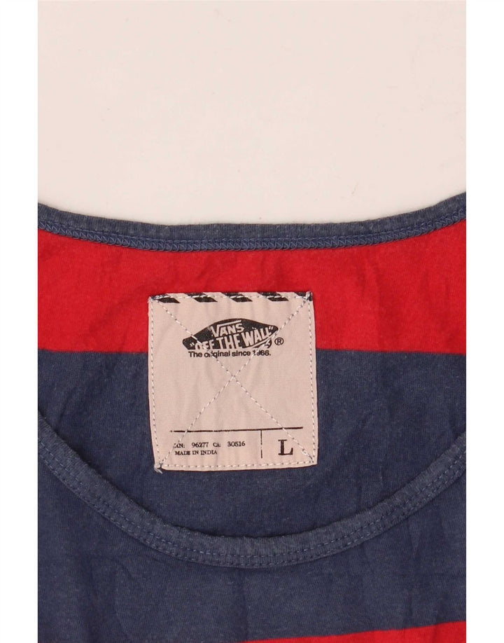 Męska kamizelka Vans w duże niebieskie paski