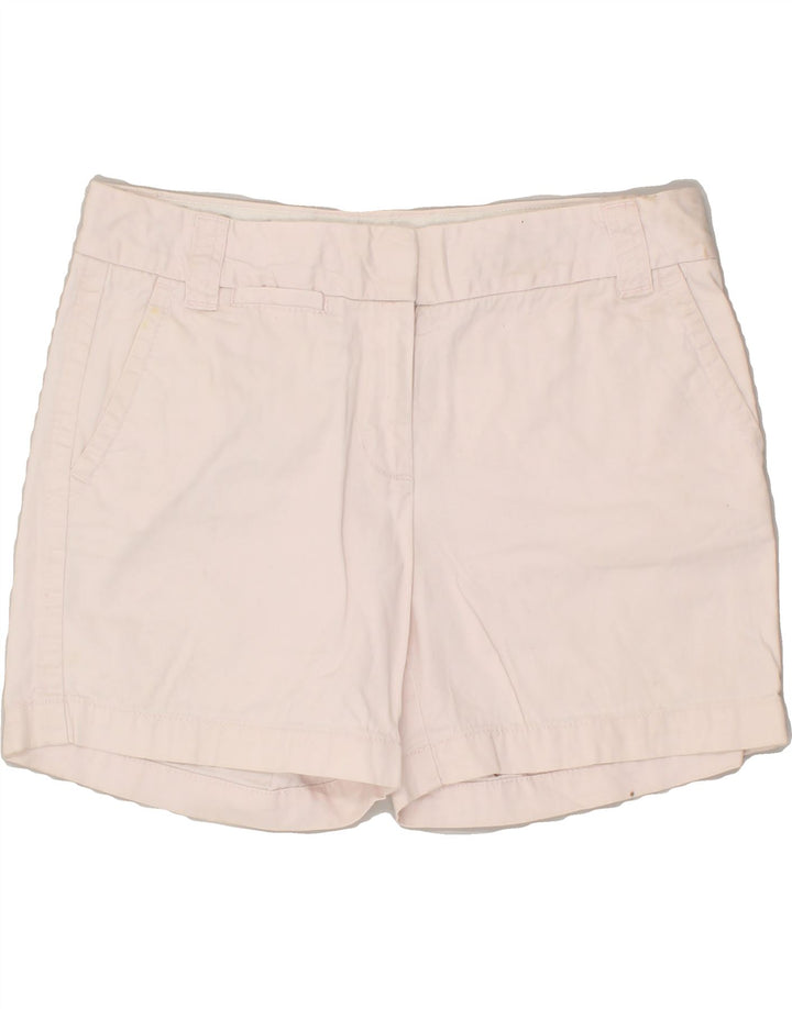 J. CREW Womens Chino Shorts US 4 Small W30  Pink Cotton | Vintage J. Crew | Thrift | Second-Hand J. Crew | Used Clothing | Messina Hembry 