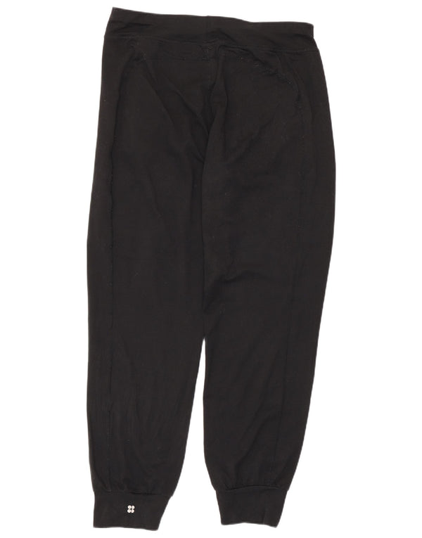 Sweaty Betty Womens Tracksuit Trousers Joggers UK 14 Medium Black Polyester