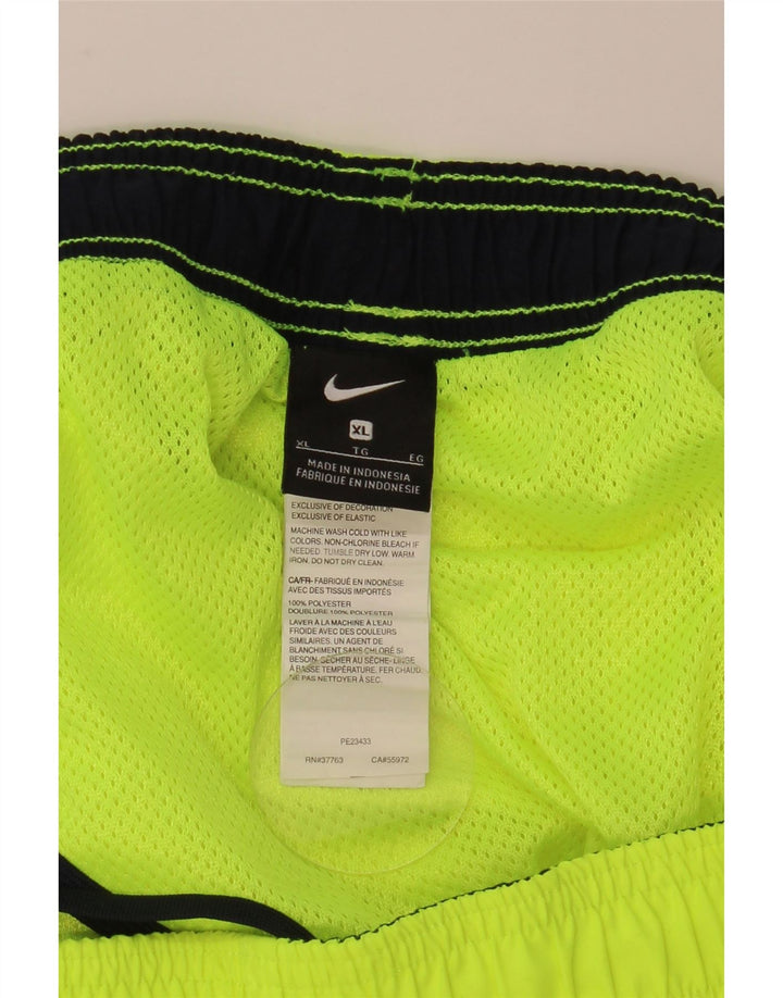 Nike Mens Sport Shorts XL  Green Polyester