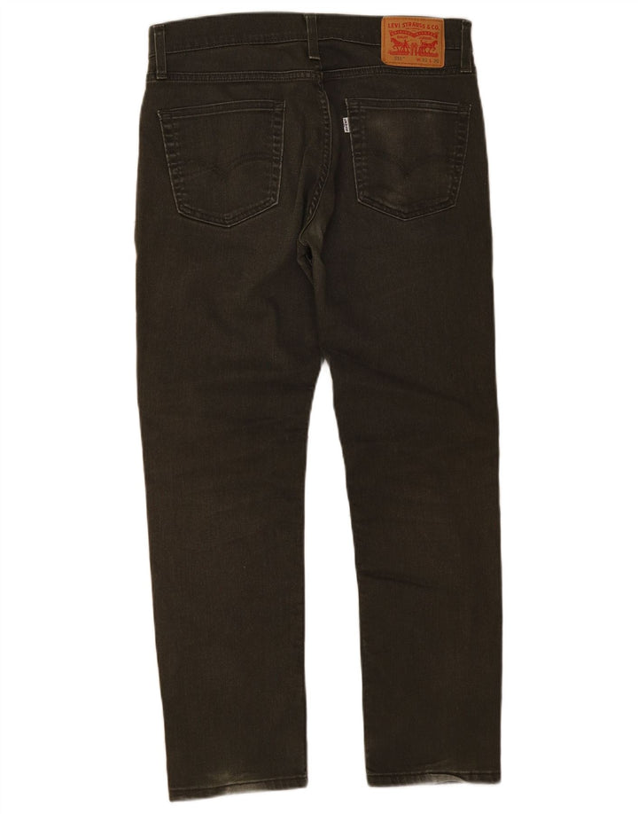 Levi's Hombre 511 Slim Jeans W32 L30 Algodón Verde