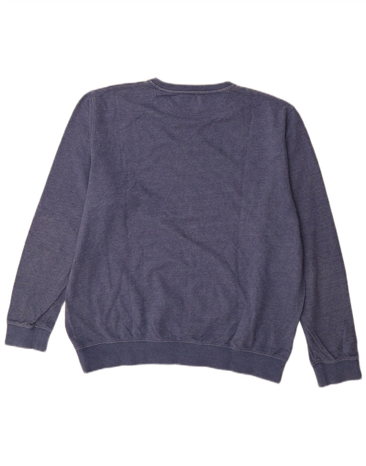 Hackett Mens Sweatshirt Jumper XL Blue Cotton