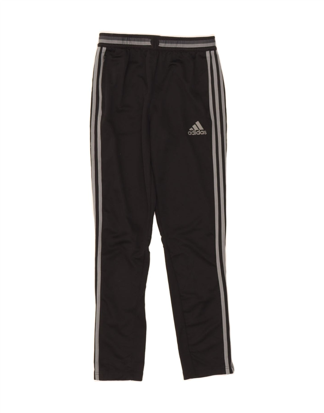 ADIDAS Boys Climacool Tracksuit Trousers 13-14 Years Black Polyester Vintage Adidas and Second-Hand Adidas from Messina Hembry 
